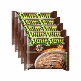 Inst. Nouilles au bœuf Yum Yum (5 x 60 g)