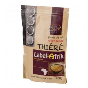 Étiquette Afrik Thiere Millet Seeds (450 g)