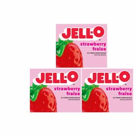 Jell-O Fraise 3X (85 g)