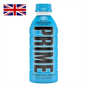 Prime Hydration Blue Raspberry UK (16,9 oz/500 ml) Conformité UE