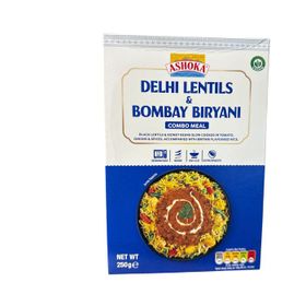 Ashoka : Lentilles de Delhi et biryani de Bombay prêts à l'emploi (250 g)