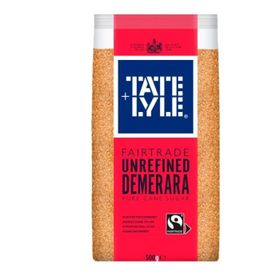 Sucre Demerara non raffiné Tate & Lyle (500 g)