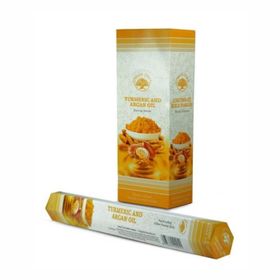 Encens Green Tree au curcuma et à l&#x27;huile d&#x27;argan 6 x (10 bâtonnets)