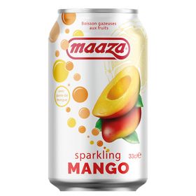 Boisson pétillante à la mangue Maaza (canette) (330 ml)