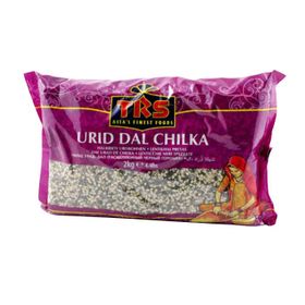 TRS Urid Dal Chilka/Haricots Urid coupés en deux (2 kg)
