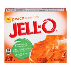 Jell-O Pêche (3 oz/85 g)