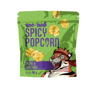 Pop-corn Boo-Yah au nori et au wasabi (80 g)