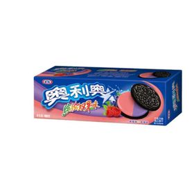 Oreo Double Fruit Myrtille & Framboise (Asie) (97 g)