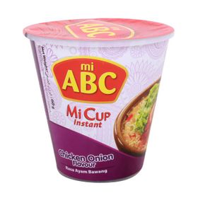 ABC Instant Noodles Cup Poulet et oignon (60 g)