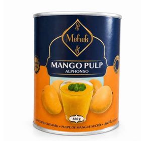 Mehek Alphonso Pulpe de mangue (850 g)
