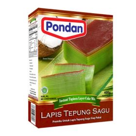 Pondan Cakemix Lapis Tepung Sagu (400 g)