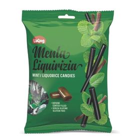 Bonbons à la menthe et à la réglisse Liking Menta Liquorizia (150 g)