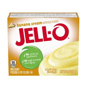 Pudding instantané Jell-O à la crème de banane (96 g)