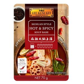 Lee Kum Kee Base pour soupe épicée et piquante à la Sichuanaise (70 g)