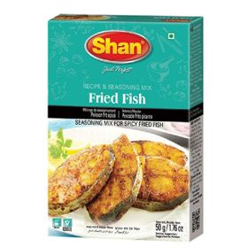 Recette de poisson frit Shan et mélange d&#x27;assaisonnement (50 g)