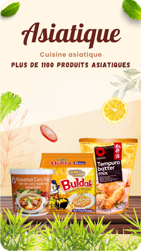 Produits asiatiques authentiques