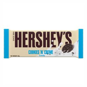 Barres Hershey&#x27;s Cookies n&#x27;Creme (43 g)