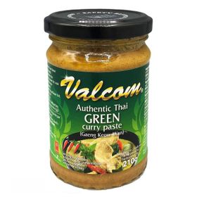 Pâte de curry vert Valcom (210 g)