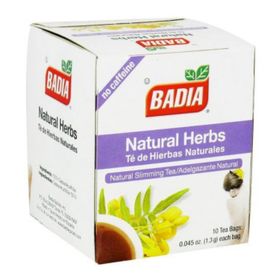 Badia Natural Herbs Tea (0,045 oz/1,3 g) - 10 pièces