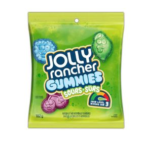 Bonbons gélifiés Jolly Rancher Sours-Surs (182 g)