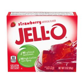 Jell-O Fraise (3 oz/85 g)