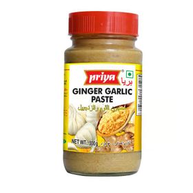 Pâte de gingembre et d&#x27;ail Priya (300 g)