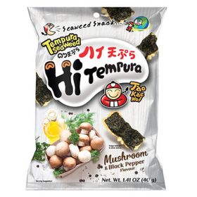 Taokaenoi Hi Tempura Algues Champignons &amp; Poivre Noir (40 g)
