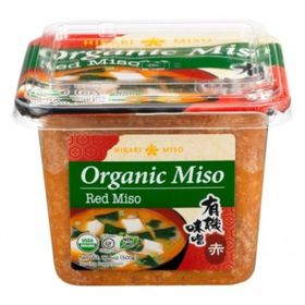 Pâte de miso rouge biologique Hikari Miso (500 g)