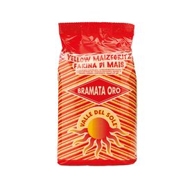 Valle Del Sole Bramata Oro Maïs jaune concassé (rouge) (1 kg)