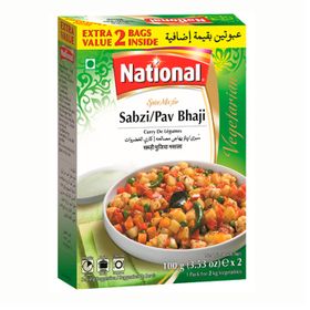 Mélange d&#x27;épices national pour Sabzi/Pav Bhaji (130 g)