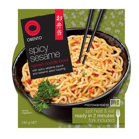 Bol de nouilles ramen au sésame épicé Obento (240 g)