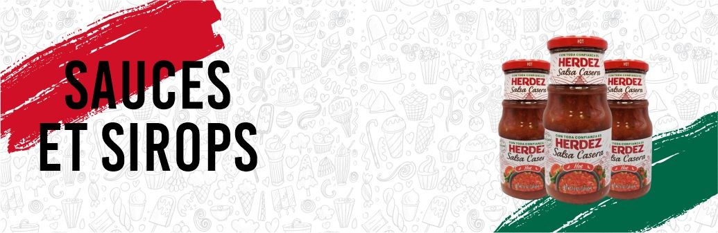 Sauces et sirops