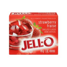 Jell-O Fraise (3 oz/85 g)