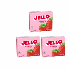 Jell-O Fraise 3X (3 oz/85 g)