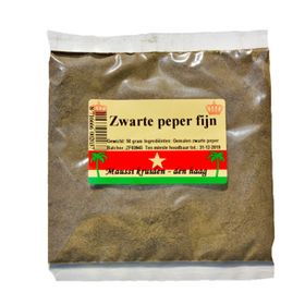 Poivre noir moulu Maussi (50 g)