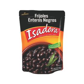 Isadora Haricots noirs entiers en sachet (454 g)