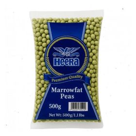 Petits pois verts « Marrowfat » entiers Heera (500 g)
