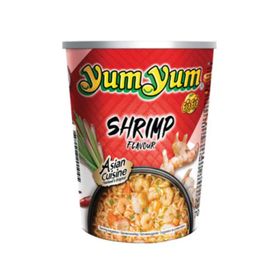 Inst. Yum Yum Noodles Cup aux crevettes (70 g)