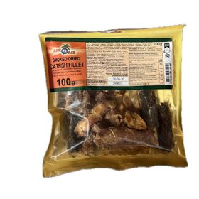 Filet de poisson-chat d'Afrique fumé et séché (100 g)