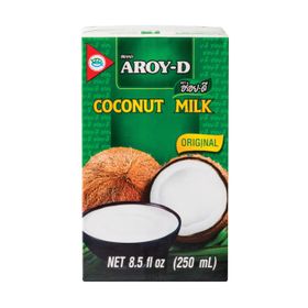 Lait de coco Aroy-D UHT 19 % de matières grasses (250 ml)