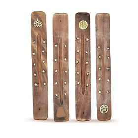 Brûleur d&#x27;encens en bois