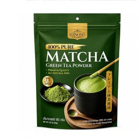 Ranong Tea : poudre de matcha 100 % pure (80 g)