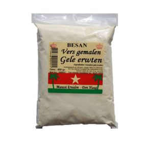 Besan de pois jaunes purs fraîchement moulus de Maussi (1 kg)
