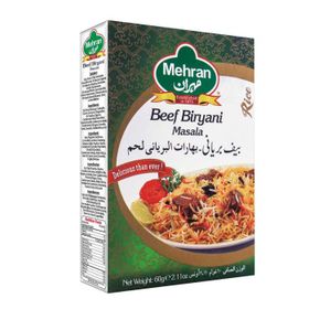 Mélange d'épices pour biryani au bœuf Mehran (120 g)