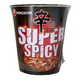 Nouilles instantanées Nongshim Shin Red Super Spicy Cup (68 g)