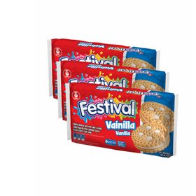 Biscuits au goût vanille Festival 3X (403 g)