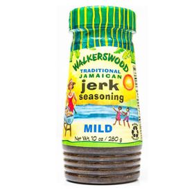 Walkerswood : Assaisonnement « Jerk » traditionnel jamaïcain, version douce (10 oz/280 g)