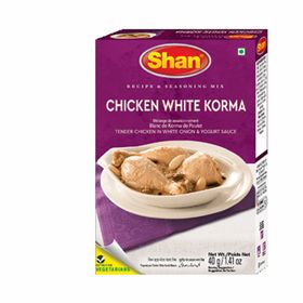 Poulet Shan au korma blanc (50 g)