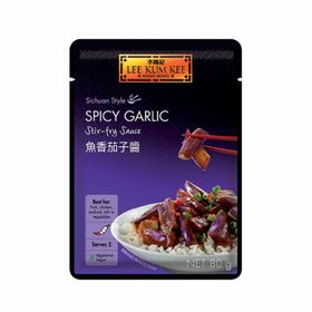 Sauce épicée à l&#x27;ail pour sautés Lee Kum Kee, (80 g)