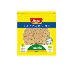 Papadums Swad au poivre noir du Pendjab (200 g)